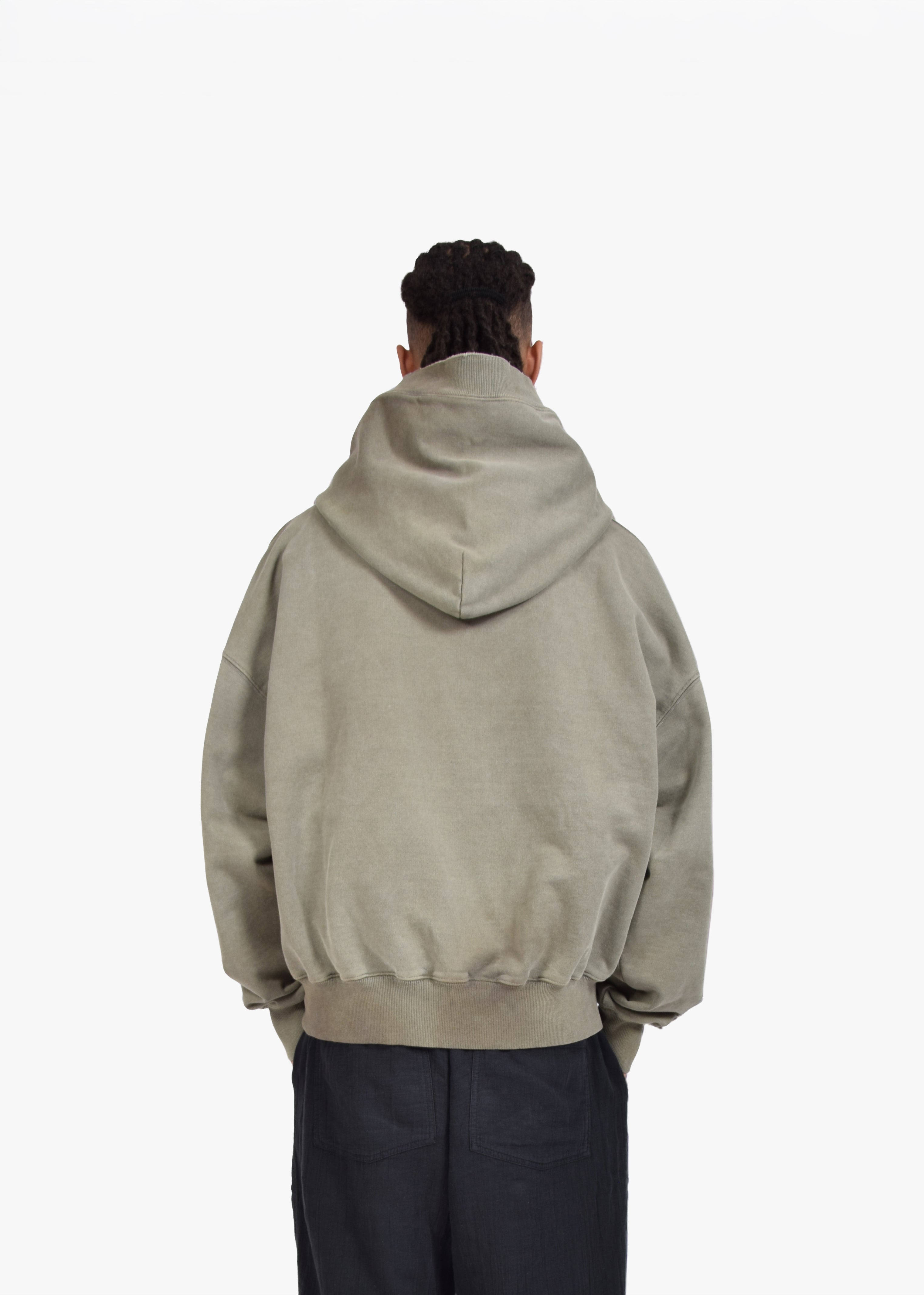 sashiko hoodie
