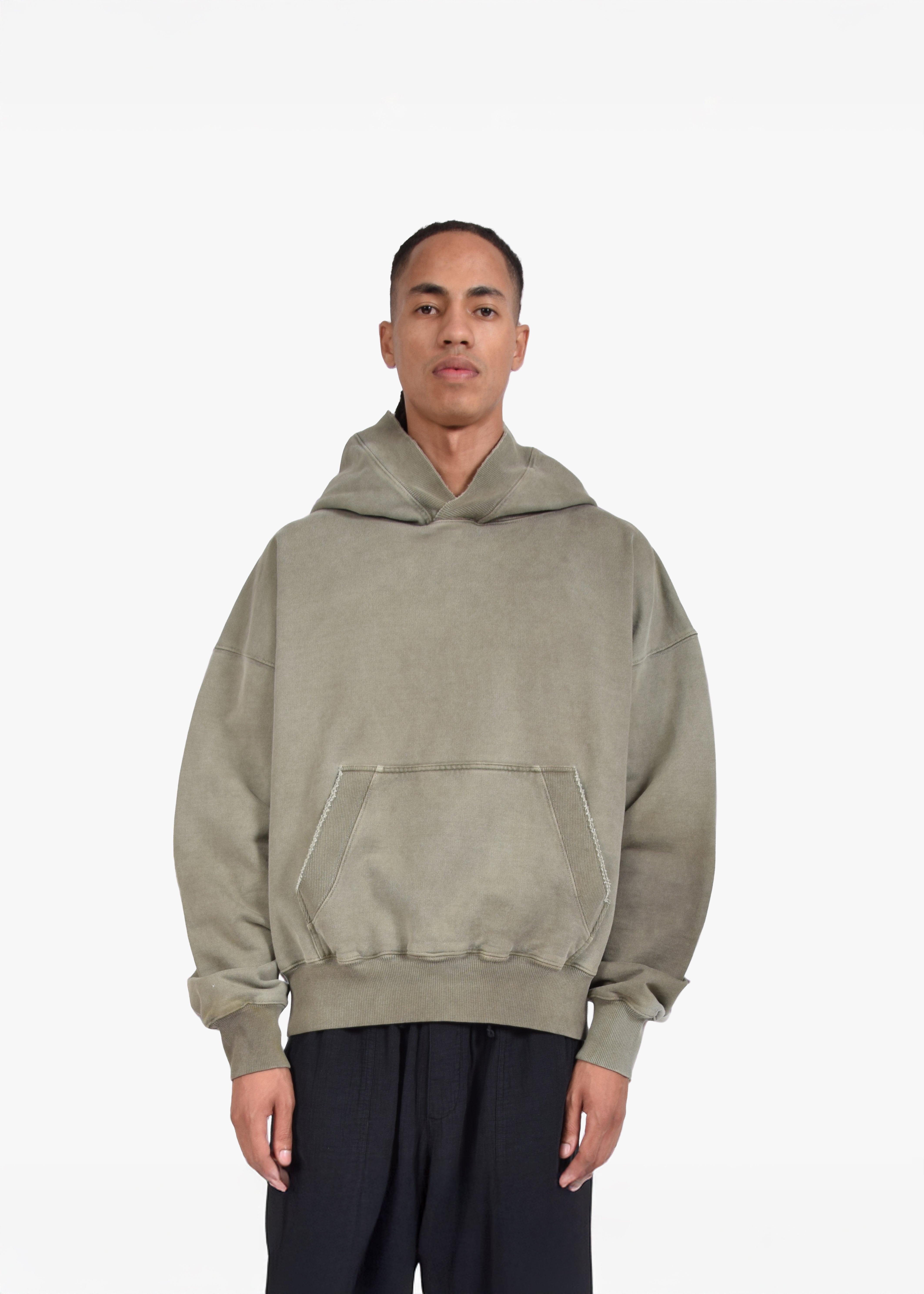 sashiko hoodie